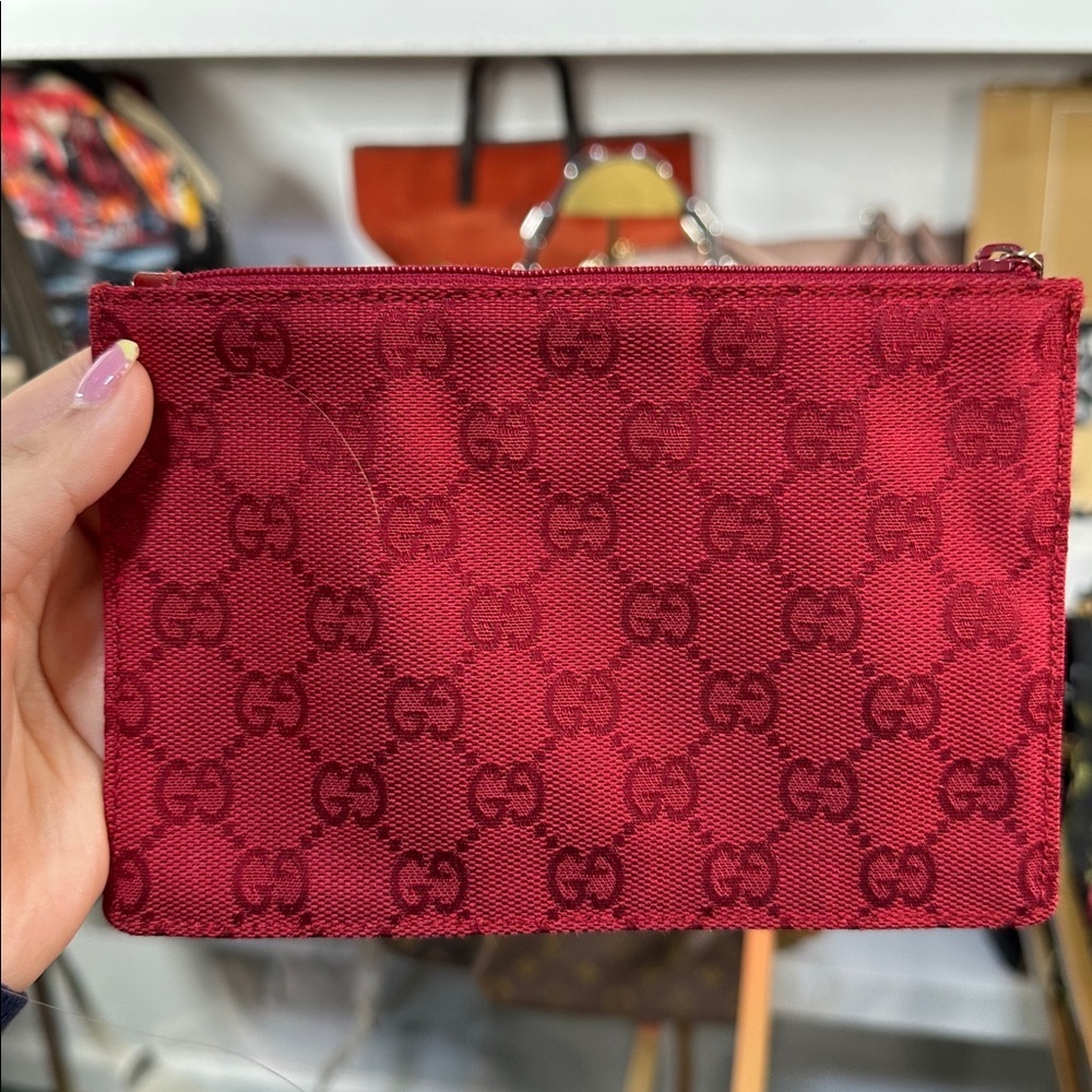 Gucci Red Pouch